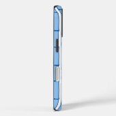 Bambooey Bamboo Stripe in Blue Porcelain Case-Mate iPhone Case (Achterkant / Rechts)