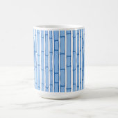 Bambooey Bamboo Stripe in Blue Porcelain Koffiemok (Center)