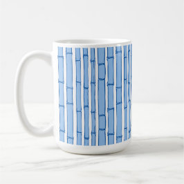 Bambooey Bamboo Stripe in Blue Porcelain Koffiemok