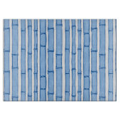 Bambooey Bamboo Stripe in Blue Porcelain Snijplank (Voorkant)