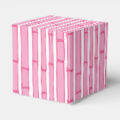 Bambooey Bamboo Stripe in Pink Bedankdoosjes (Achterkant)