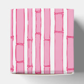 Bambooey Bamboostreep in Roze Bedankdoosjes (Bovenkant)