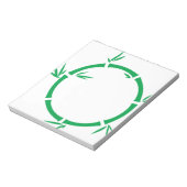 Bamboorcirkel Notitieblok (Linkerzijde)