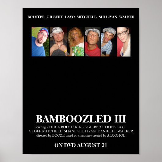 BAMBOOZLED 3 Official Movie Poster (Voorkant)