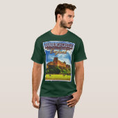 BAMBURGH CASTLE - BAMBURGH NORTHUMBERLAND ENGLAND T-SHIRT (Voorkant volledig)