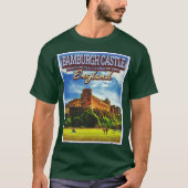BAMBURGH CASTLE - BAMBURGH NORTHUMBERLAND ENGLAND T-SHIRT (Voorkant)