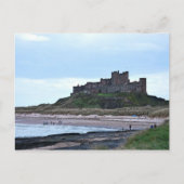 Bamburgh Castle Briefkaart (Voorkant)