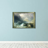 Bamburgh Castle, Northumberland Canvas Afdruk (Insitu (Houten vloer))