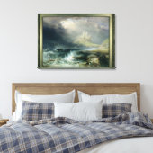 Bamburgh Castle, Northumberland Canvas Afdruk (Insitu (Slaapkamer))