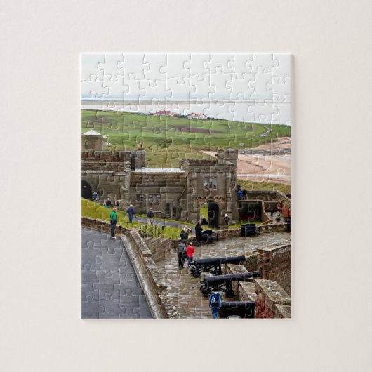 Bamburgh Castle, Northumberland, Engeland Legpuzzel (Verticaal)