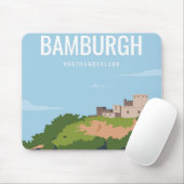 Bamburgh Northumberland Muismat (Met muis)