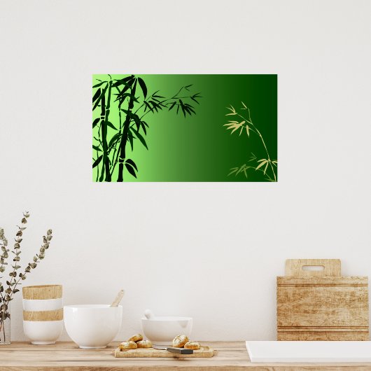 Bambus Poster (Keuken)