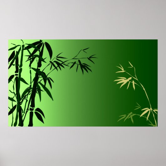 Bambus Poster (Voorkant)