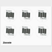BAMCROSS BF RETRO RONDE STICKER (Vel)
