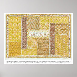 Bamidbar: in het Wilde poster met tekst