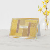 Bamidbar-wenskaart Kaart (Gele Bloem)