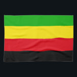 Bamileke stam Nationale Beweging etnische vlag Theedoek<br><div class="desc">Bamileke stam Nationale Beweging etnische vlag</div>