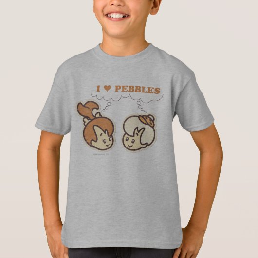 BAMM-BAMM™ houdt van PEBBLES™ T-shirt (Voorkant)