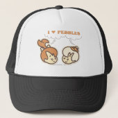 BAMM-BAMM™ houdt van PEBBLES™ Trucker Pet (Voorkant)