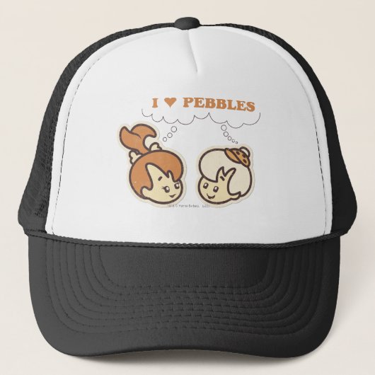 BAMM-BAMM™ houdt van PEBBLES™ Trucker Pet (Voorkant)