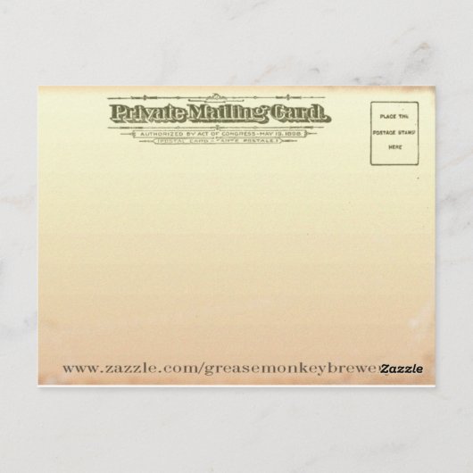 bammapruik briefkaart (Achterkant)