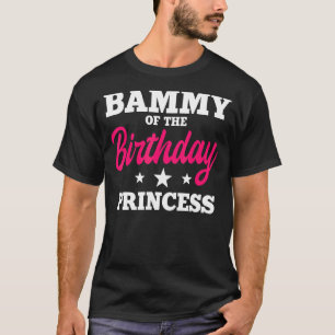 Bammy van de verjaardag prinses feestdag vieren t-shirt