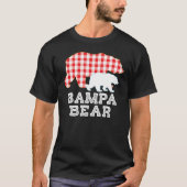 Bampa Plaid Great Bear Daddy Grandpa  Proud T-shirt (Voorkant)