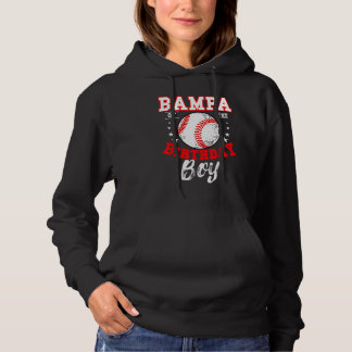 Bampa van het honkbalthema van de Birthday Boy Bda Hoodie