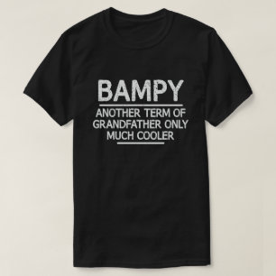 Bampy Definition Funny Betekenis opa Gift T-shirt