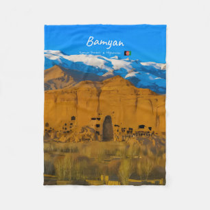 Bamyan, Afghanistan - Buddacliffvallei Fleece Deken