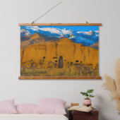 Bamyan, Afghanistan - Buddacliffvallei Hangend Wandkleed (Slaapkamer)