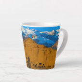 Bamyan, Afghanistan - Buddacliffvallei Klein Latte Mok (Rechterhoek)