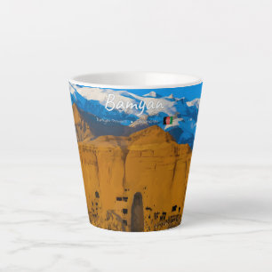 Bamyan, Afghanistan - Buddacliffvallei Klein Latte Mok