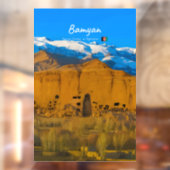 Bamyan, Afghanistan - Buddacliffvallei Raamsticker (Vel 2)