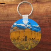 Bamyan, Afghanistan - Buddacliffvallei Sleutelhanger (Voorkant)