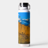 Bamyan, Afghanistan - Buddaklipvallei Waterfles (Achterkant)
