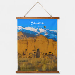 Bamyan, Afghanistan - Buddha Klifvallei Hangend Wandkleed