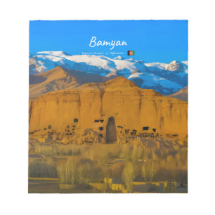 Bamyan, Afghanistan - Buddha Klifvallei Notitieblok
