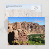 Bamyan, provincie Bamyan, Afghanistan Briefkaart (Voorkant / Achterkant)