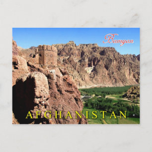 Bamyan, provincie Bamyan, Afghanistan Briefkaart