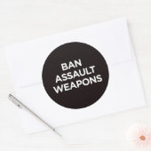 Ban aanvalswapens - Sticker (Envelop)