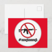 Ban AR-15 voldoende Briefkaart (Voorkant / Achterkant)