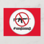 Ban AR-15 voldoende Briefkaart (Voorkant)