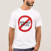 Ban Assault Rifiles T-shirt (Voorkant)