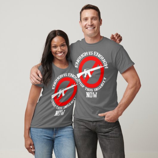 Ban Assault Rifles NOW Ban AR15 Guns T-shirt (Unisex)