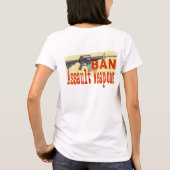 Ban Assault Weapons, T-shirt voor en achter (Achterkant)