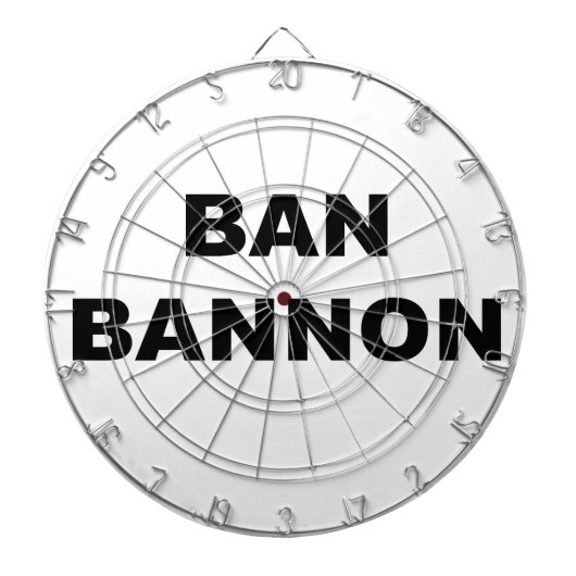 Ban Bannon Dartbord (Voorkant)