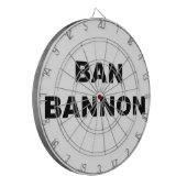 Ban Bannon Dartbord (Voorkant Links)