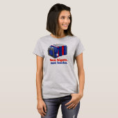 Ban Bigots not Books T-shirt (Voorkant volledig)