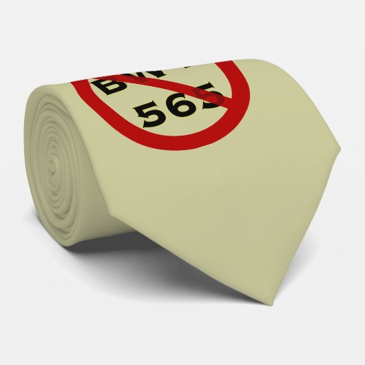 Ban BW 565 grapje Bach stropdas (Opgerold)